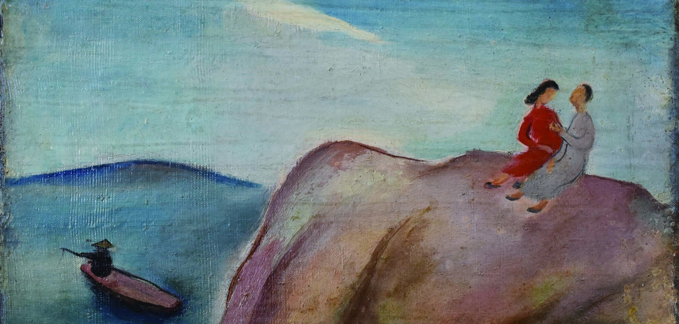谭华牧  《风景》  布面油画  广东美术馆藏