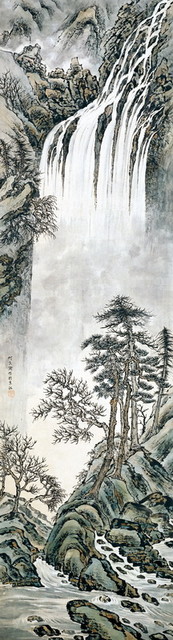 青山松瀑