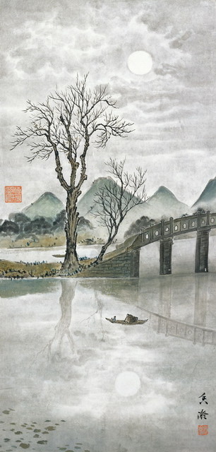 月下小景