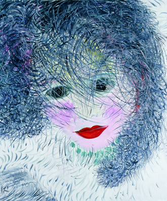 红杏-7      210x200cm  油画   2010  申玲