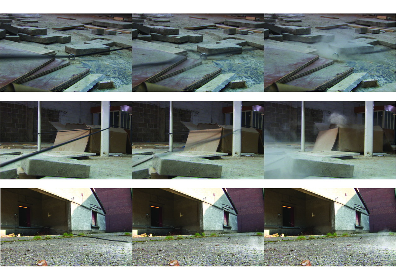 陈赛华灌Chen Sai Hua Kuan 素描空间：七号 Space Drawing No.7 单屏投影 One-channel Projection 58秒，循环播放 58&rsquo;&rsquo;, Loop 2010