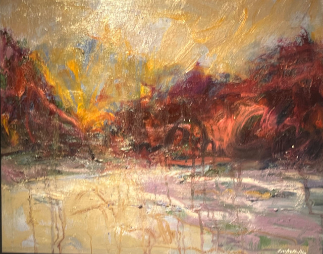 方广泓 风景系列 50x60cm 布面油画 2020